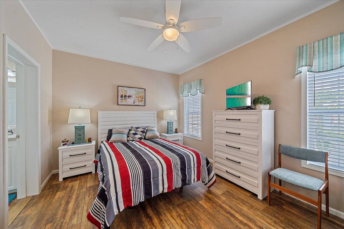 Primary bedroom at 214 Bimini Drive